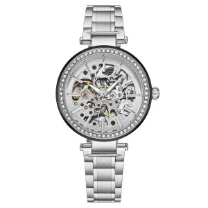 Legacy Stuhrling Radiant Elegance 4039 Automático 36mm Skeleton Mujer Plateadas Plateadas | 392674-UTA